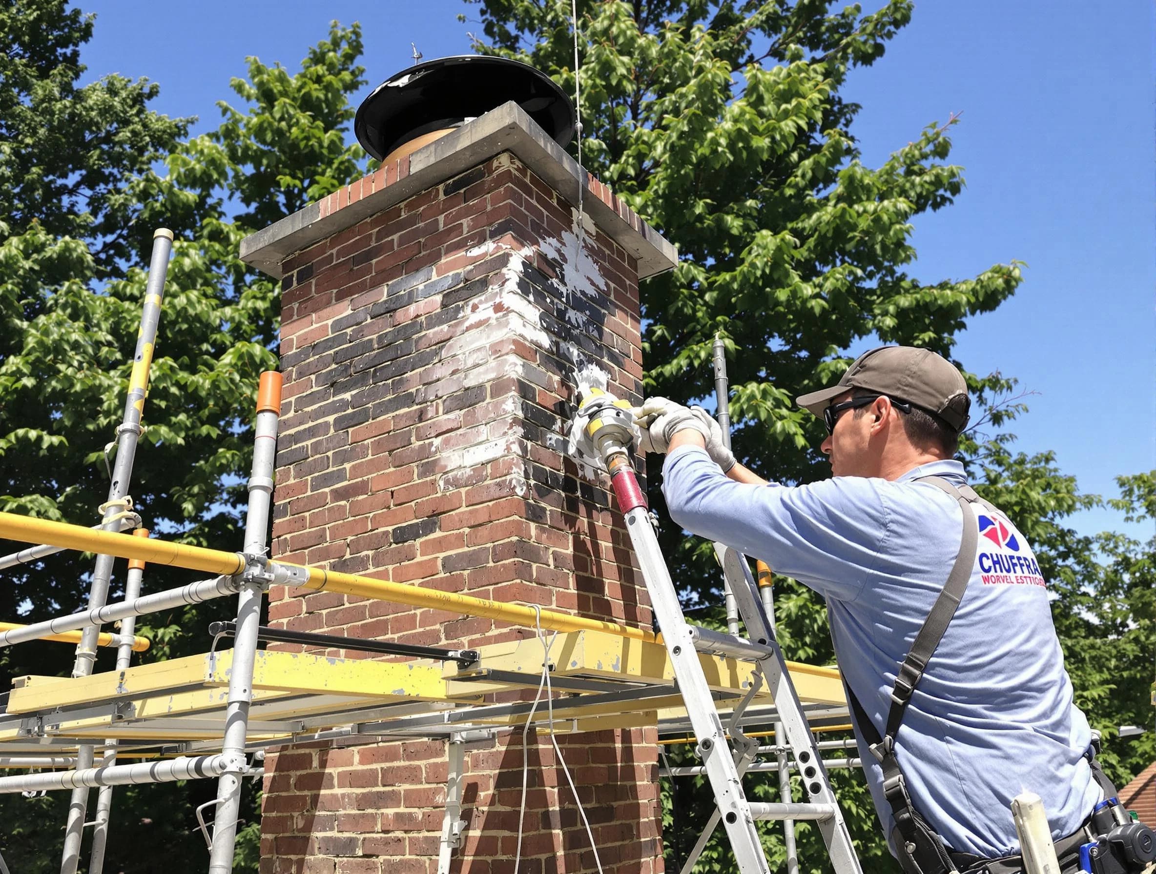 Structural chimney repair by Spring Valley Chimney Sweep in Spring Valley, NY