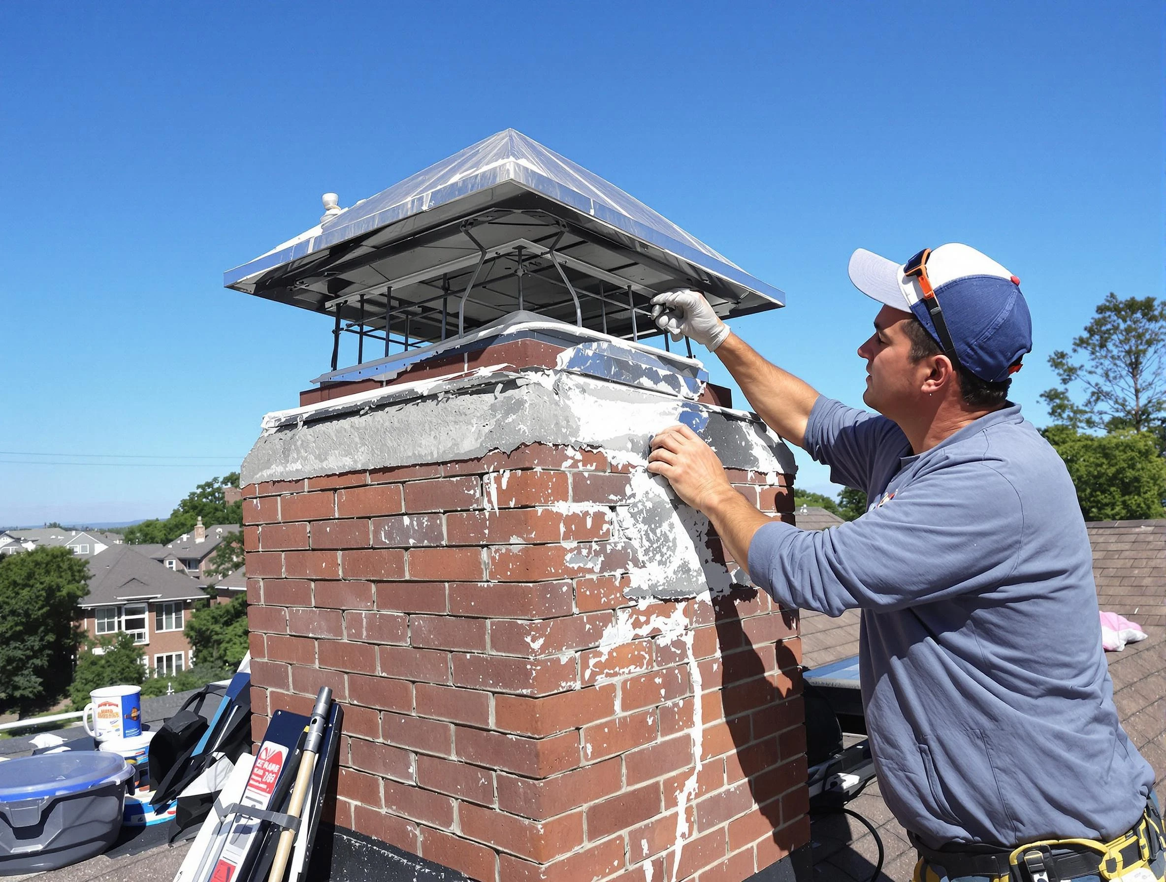 Chimney Crown Services in Spring Valley