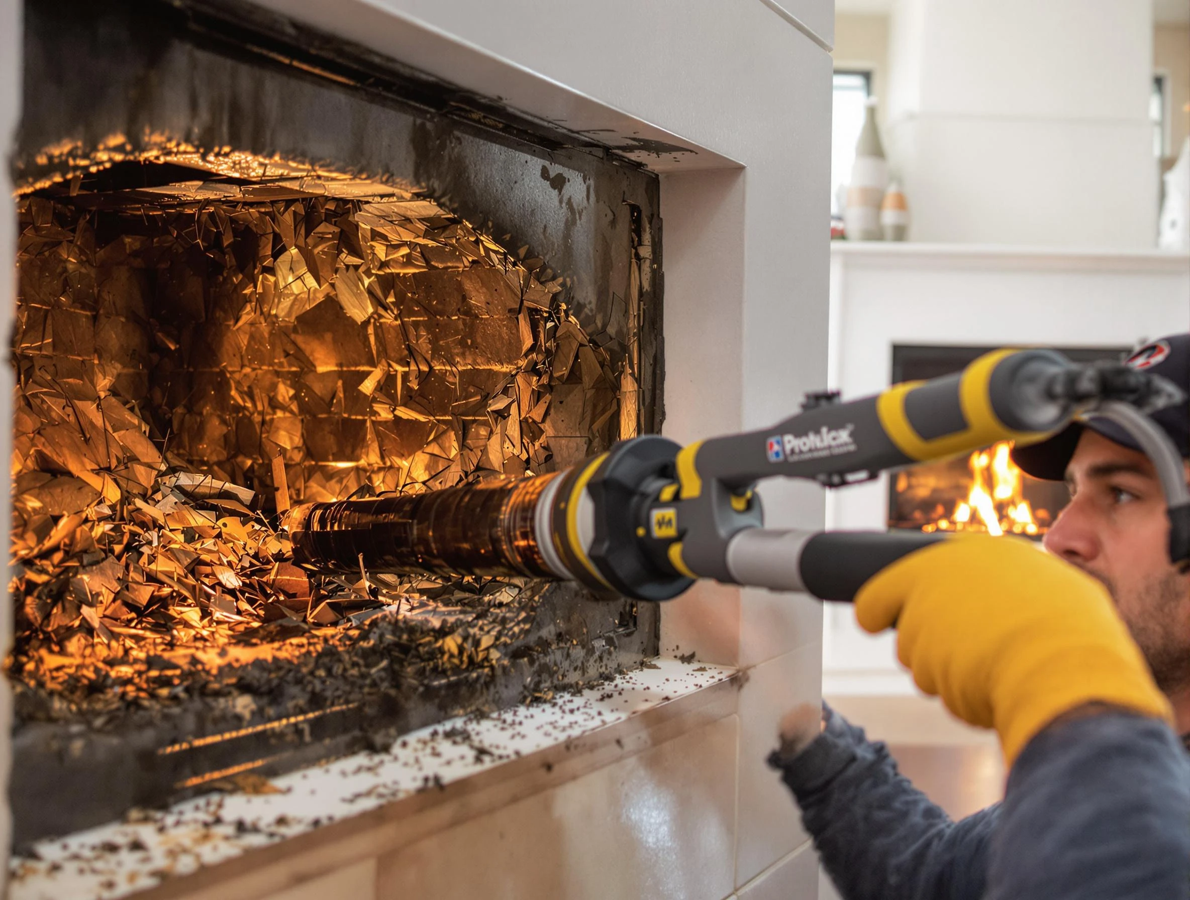 Professional chimney cleaning by Spring Valley Chimney Sweep in Spring Valley, NY