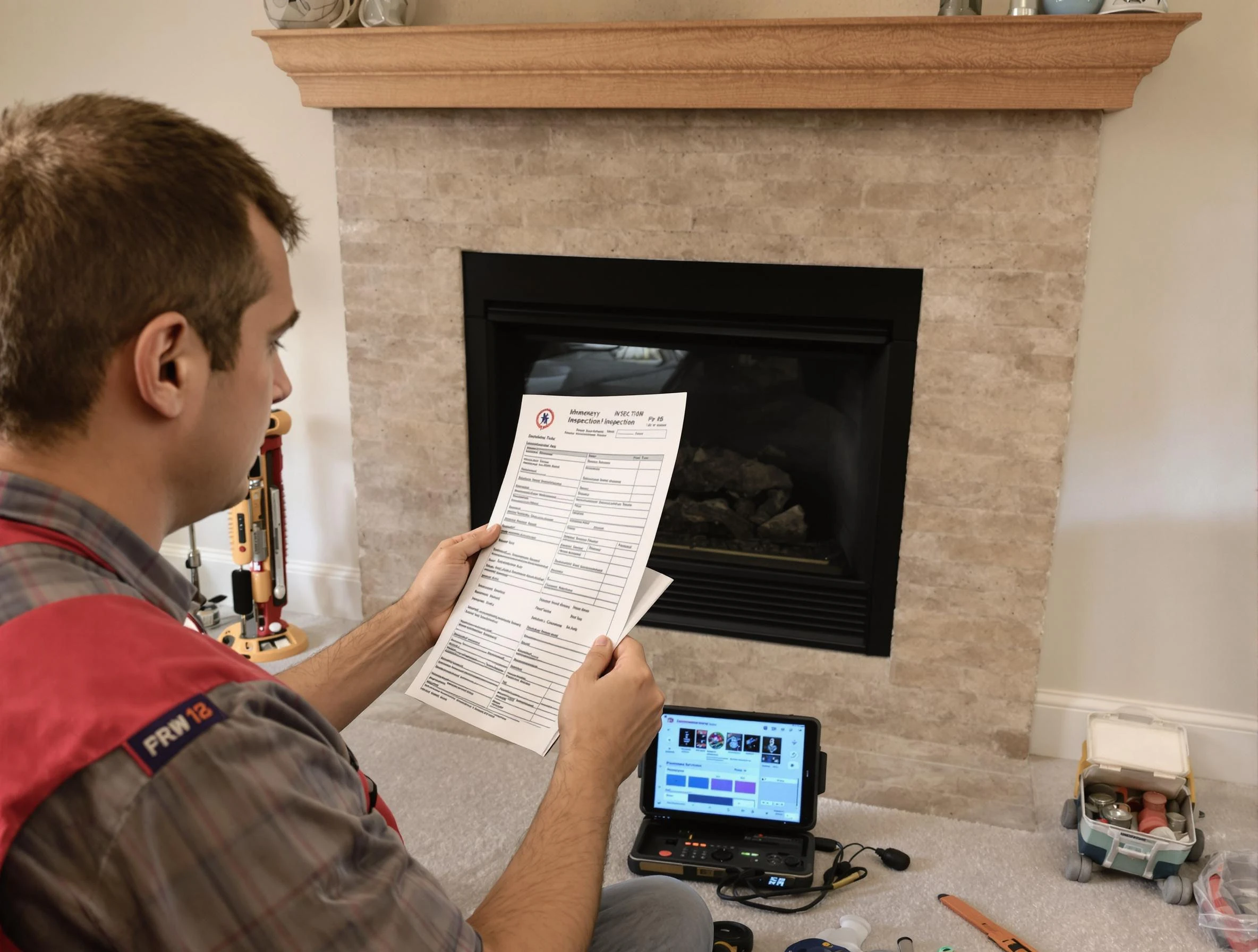 Thorough chimney inspection by Spring Valley Chimney Sweep in Spring Valley, NY