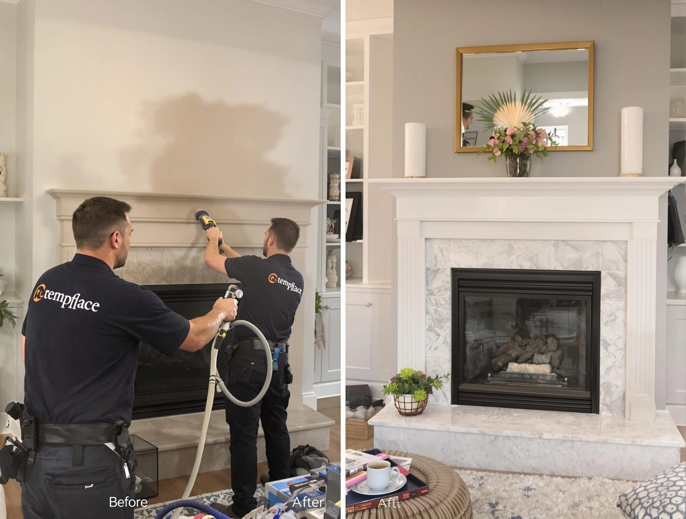 Professional soot removal by Spring Valley Chimney Sweep team in Spring Valley, NY